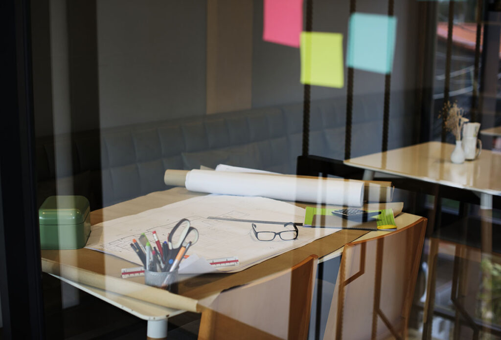 working space of interior design H33HC9J 1