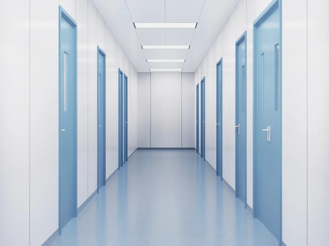 Hospital and healthcare wall protection