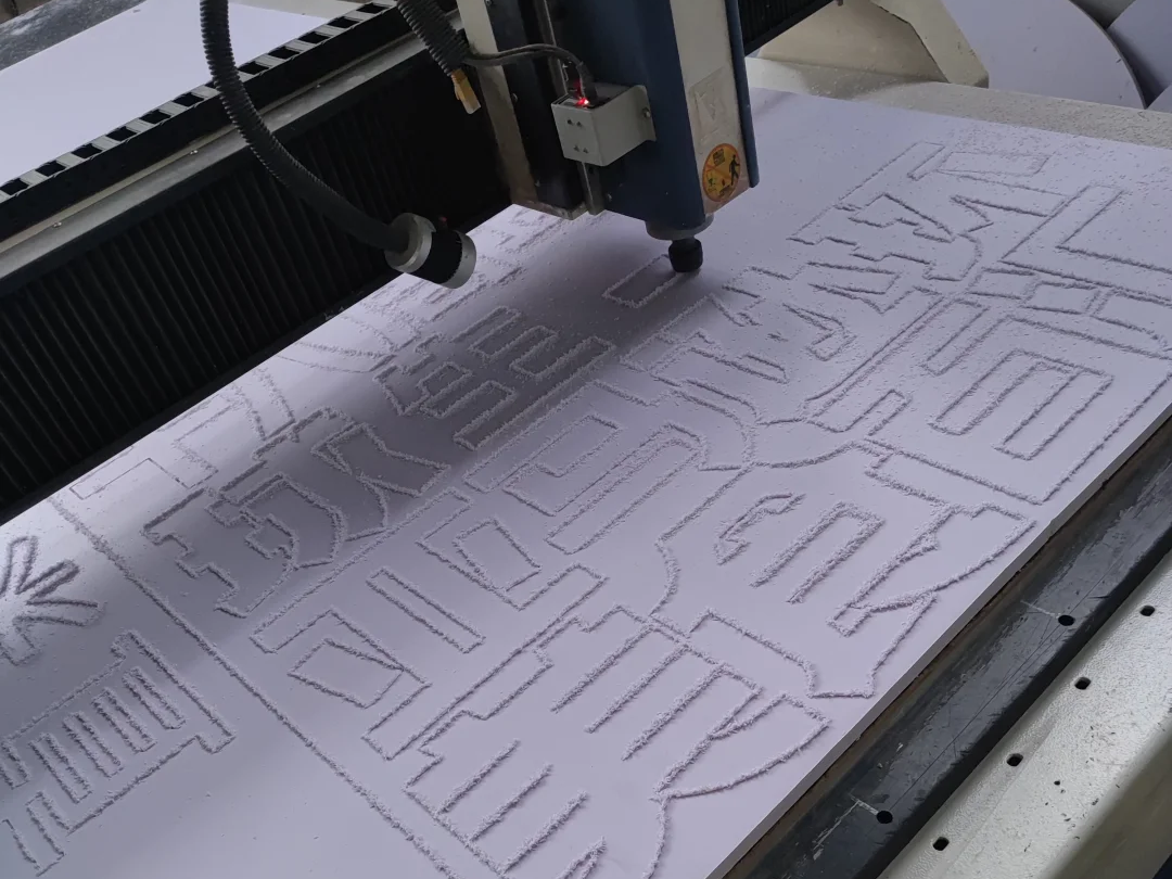 PVC Celuka Foam Sheet CNC Machining