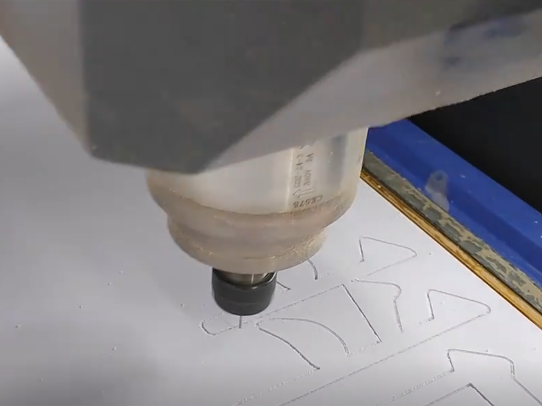 PVC Co-extruded Foam Sheet CNC Router